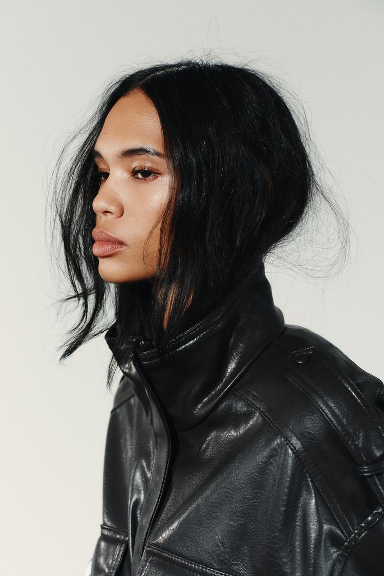 Elise™ | Kurze Lederjacke