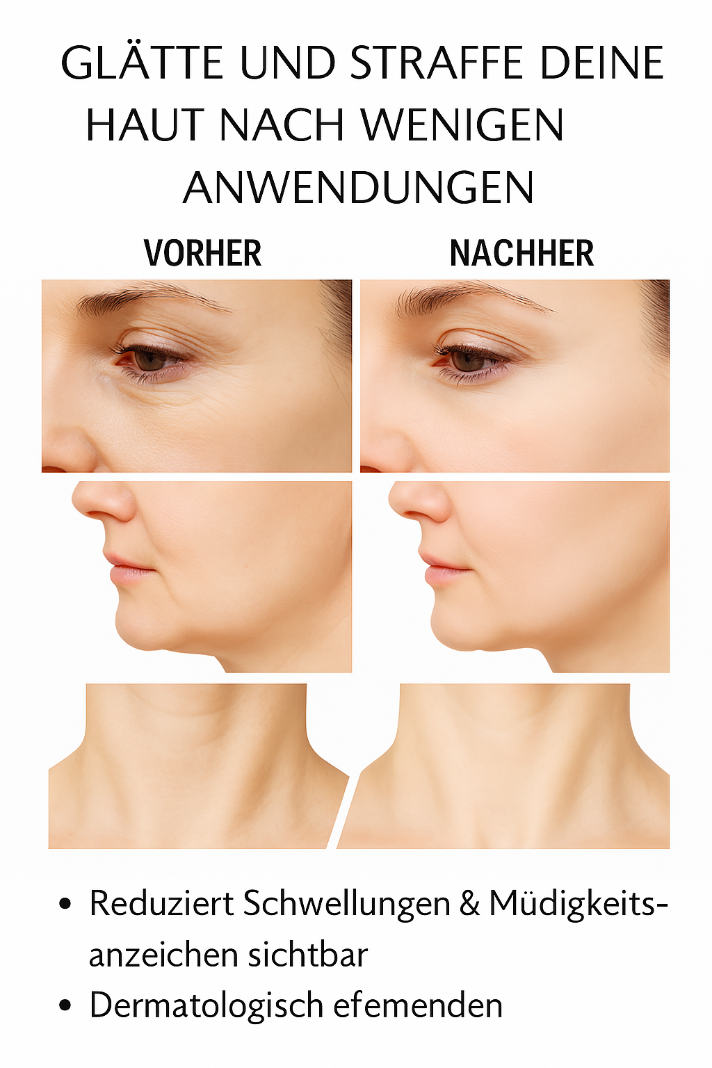 Gesicht Massage Haut Verjüngung