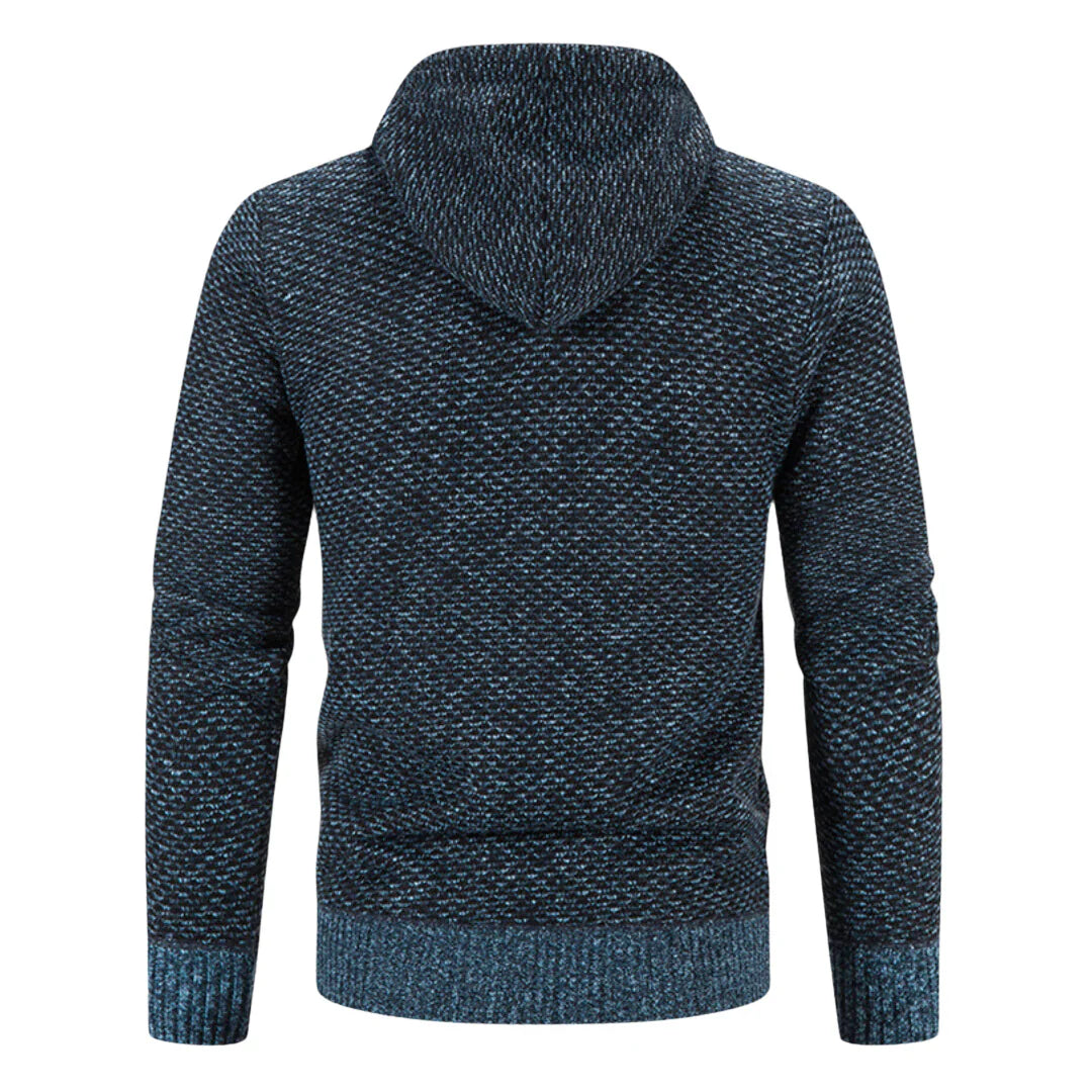 Vincenzo™ | Cardigan con cappuccio
