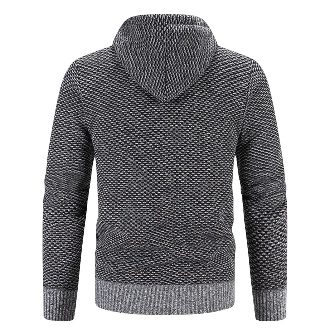 Vincenzo™ | Cardigan con cappuccio