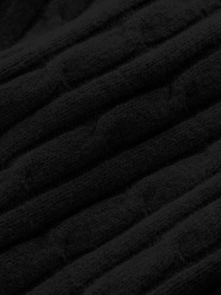 Zera™ | Lounge-Set aus Strickpullover mit Zopfmuster