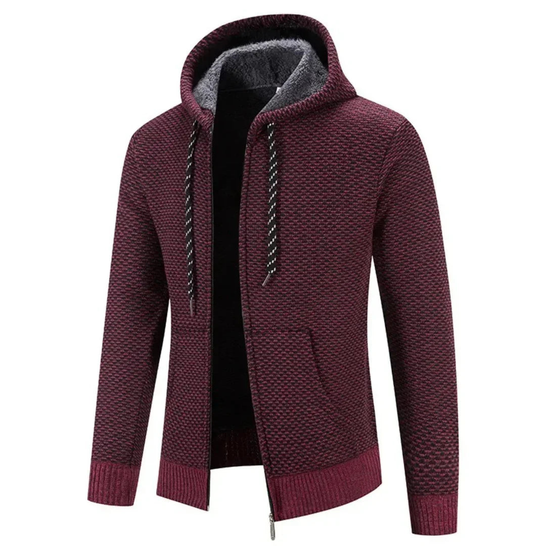 Vincenzo™ | Cardigan con cappuccio