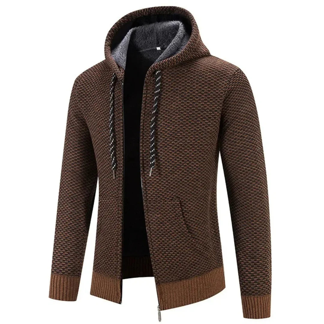 Vincenzo™ | Cardigan con cappuccio