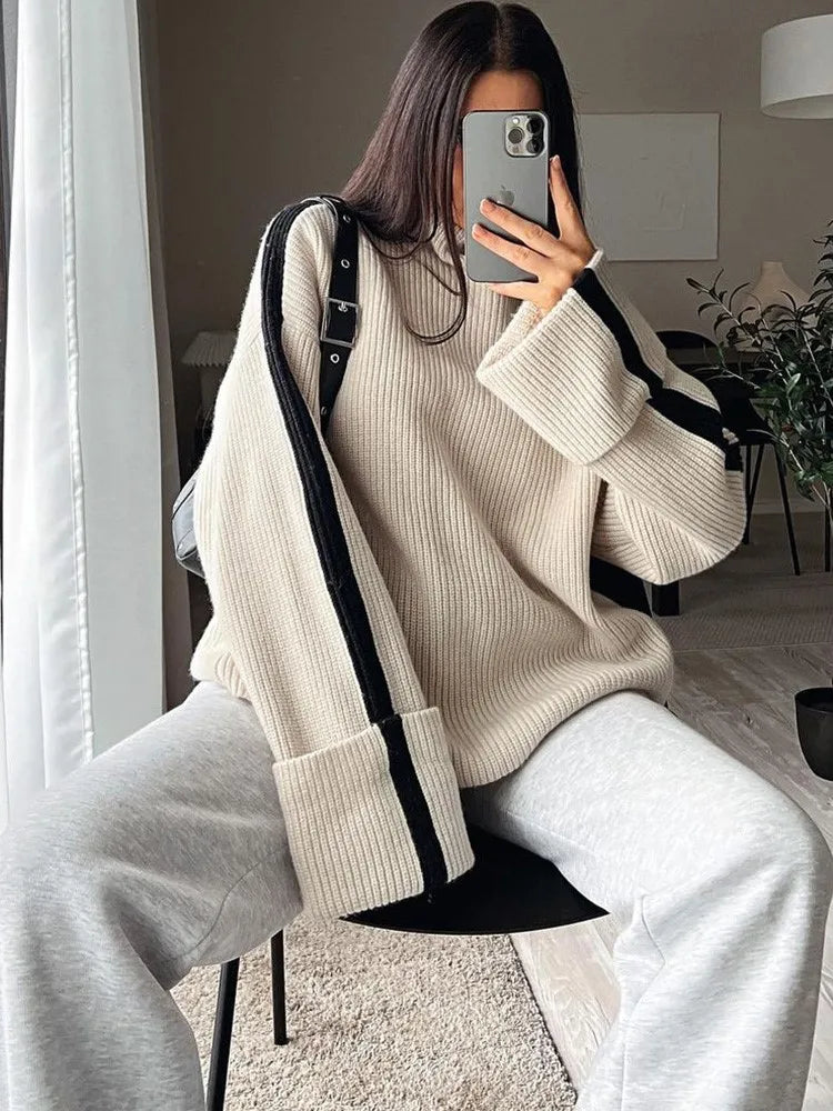 Dunancia™ | Rollkragenpullover gestrickt