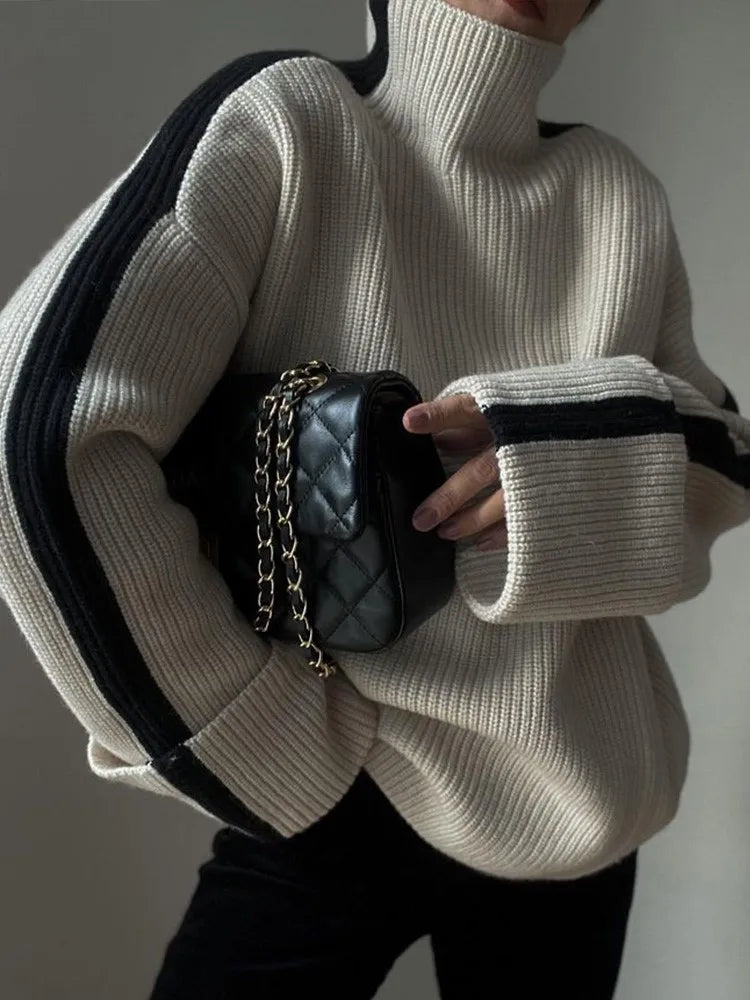 Dunancia™ | Rollkragenpullover gestrickt
