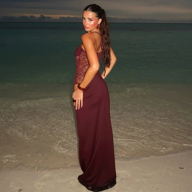 Dunancia™ | Isabeau Maxikleid aus Spitze