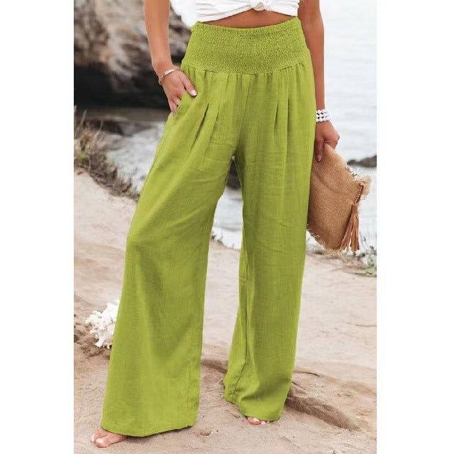 Eterna Milano™ | Pantaloni da spiaggia in lino