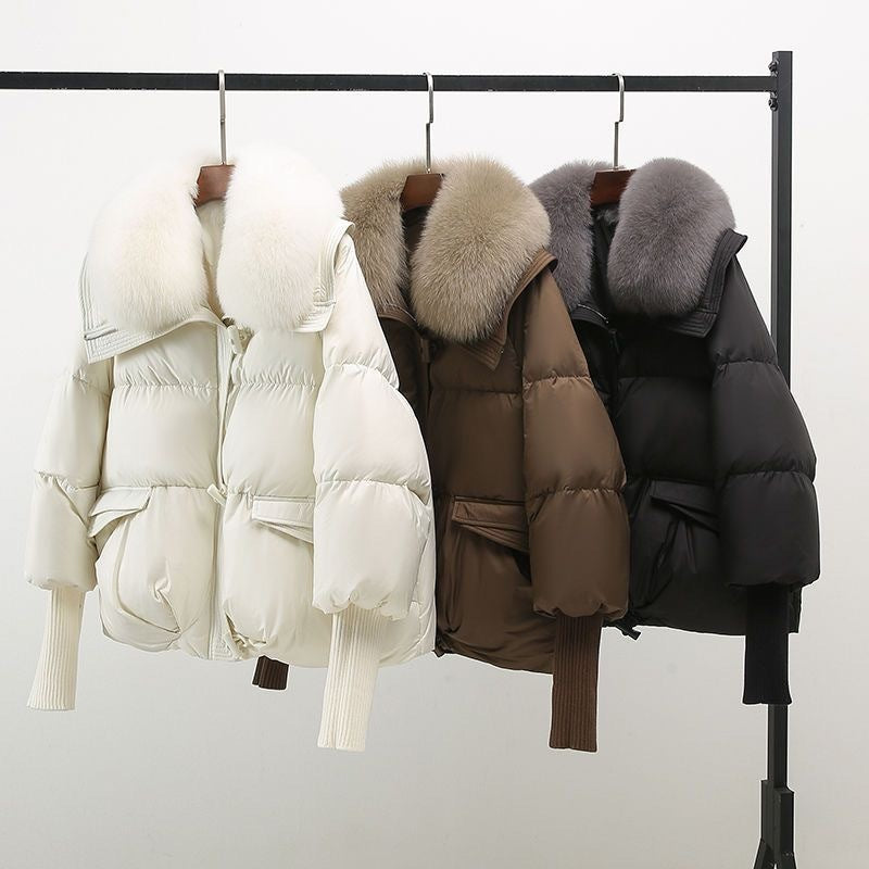 Amy™ | Luxuriöse Puffer-Winterjacke