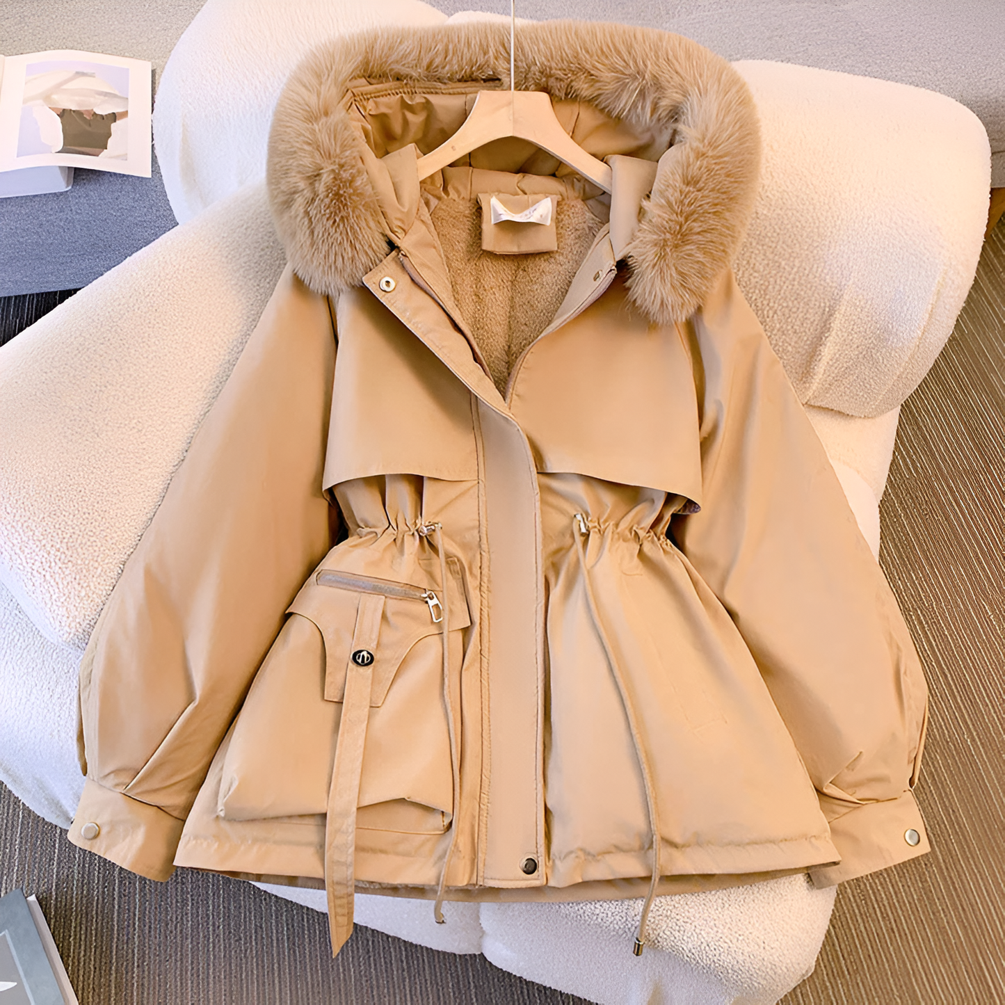 Beverly™ | Cappotto Invernale Con Collo di Pelliccia