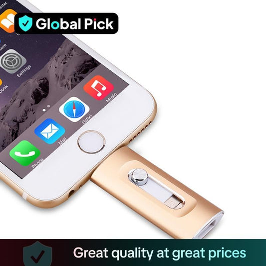 ⚡3-in-1-Flash-Laufwerk⚡ Tragbarer Hochgeschwindigkeits-USB-3.0-Speicher