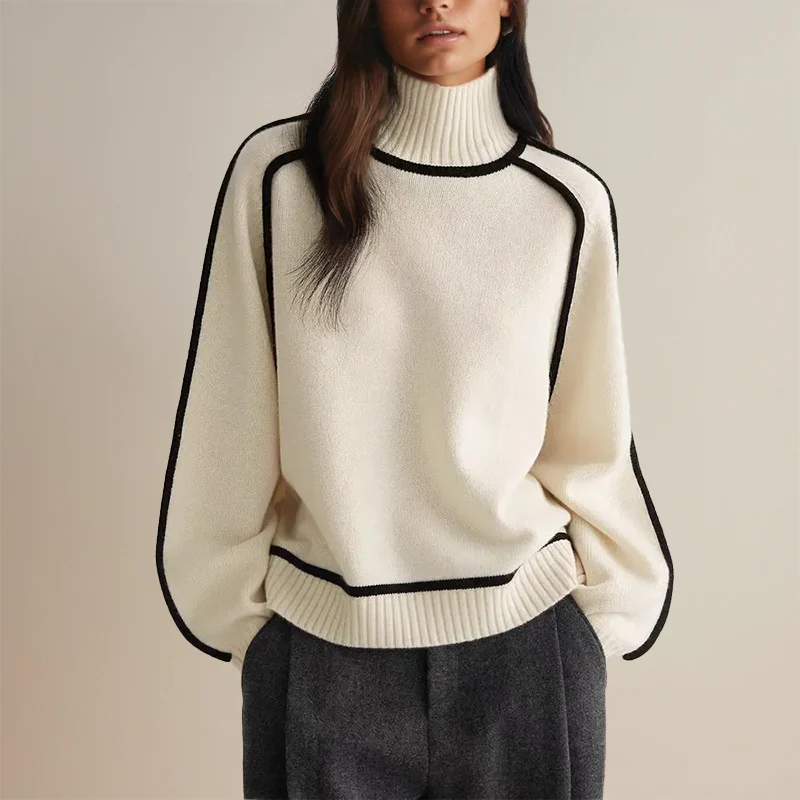 Amanda™ | Schicker Rollkragenpullover