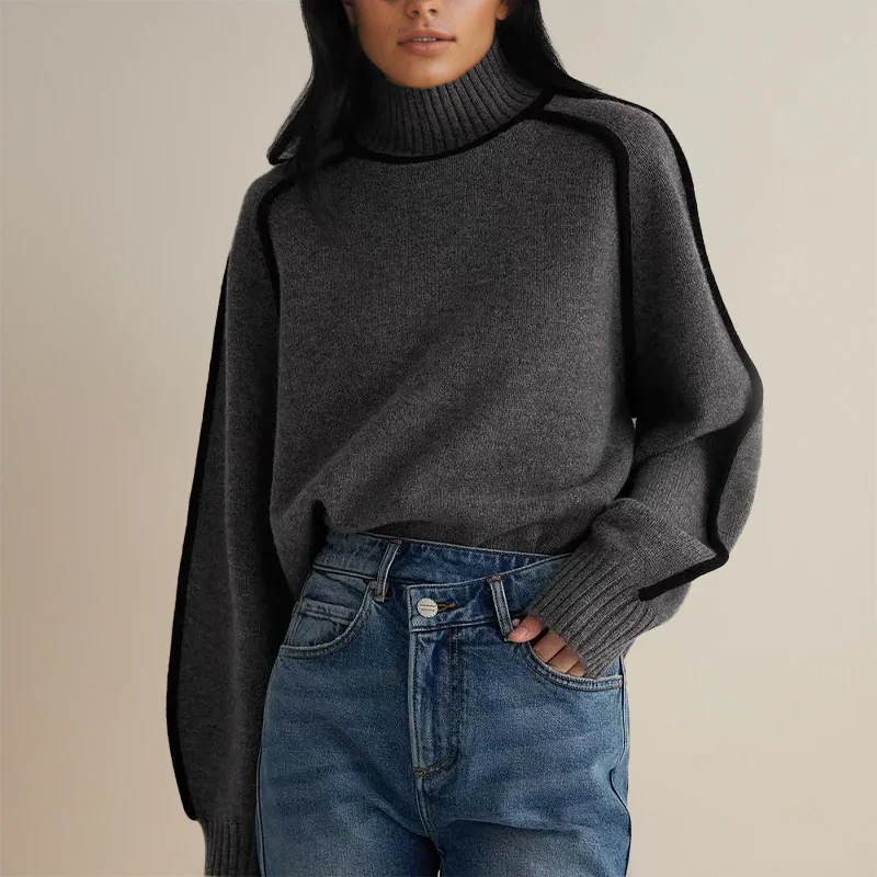 Amanda™ | Schicker Rollkragenpullover