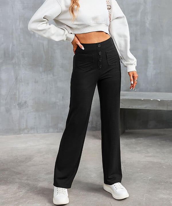 Eterna Milano™ | Pantaloni alti elasticizzati