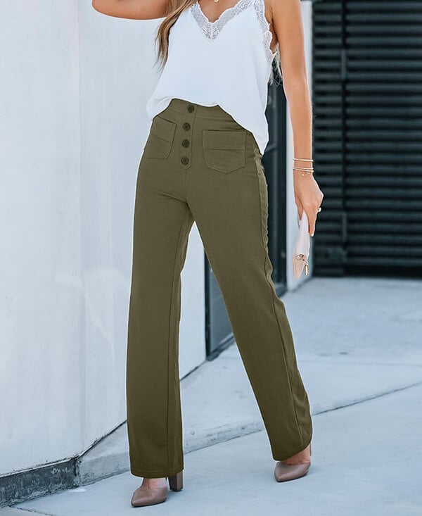 Eterna Milano™ | Pantaloni alti elasticizzati