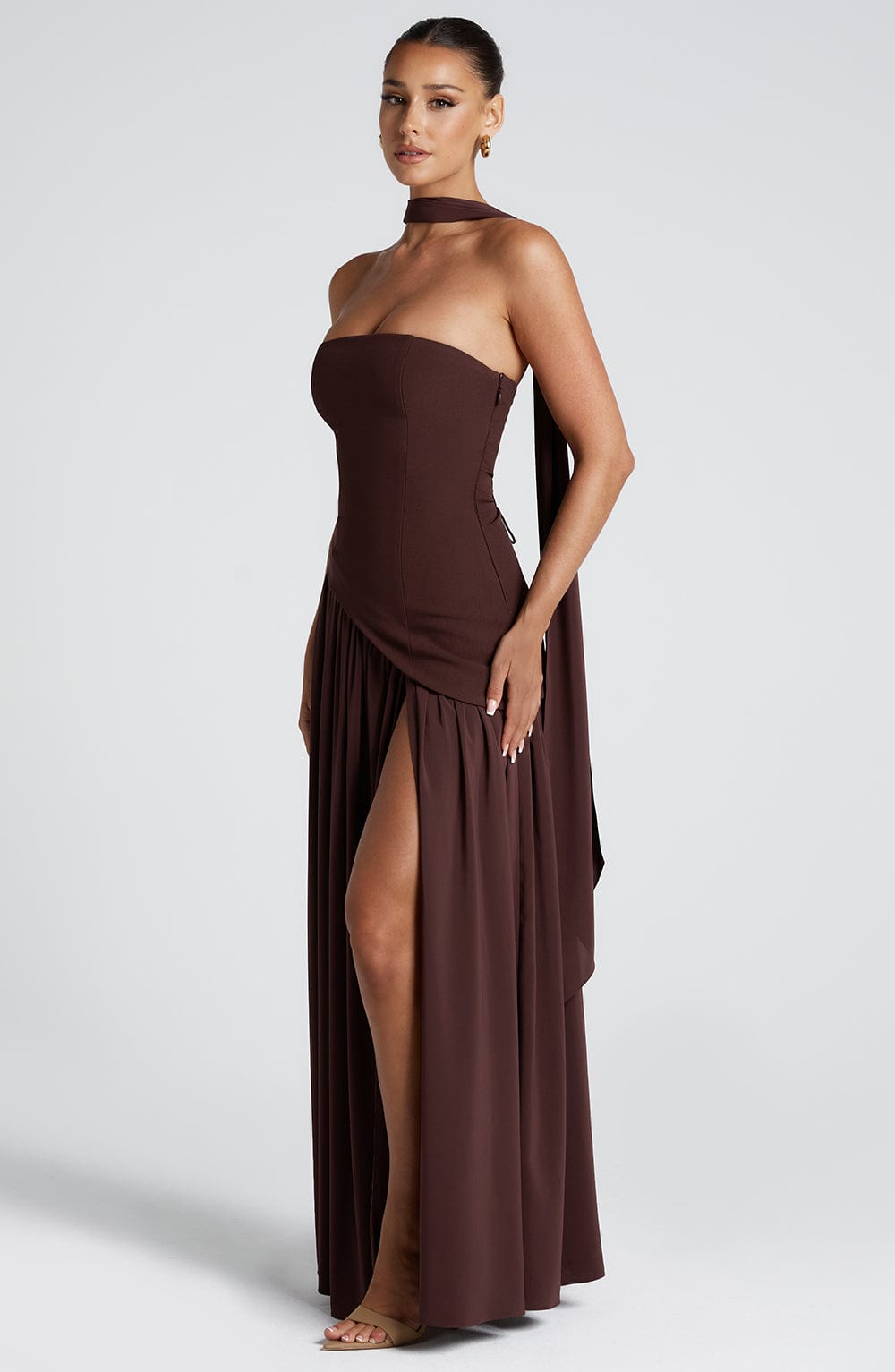 Dunancia™ | Maliyah Trägerloses Maxikleid