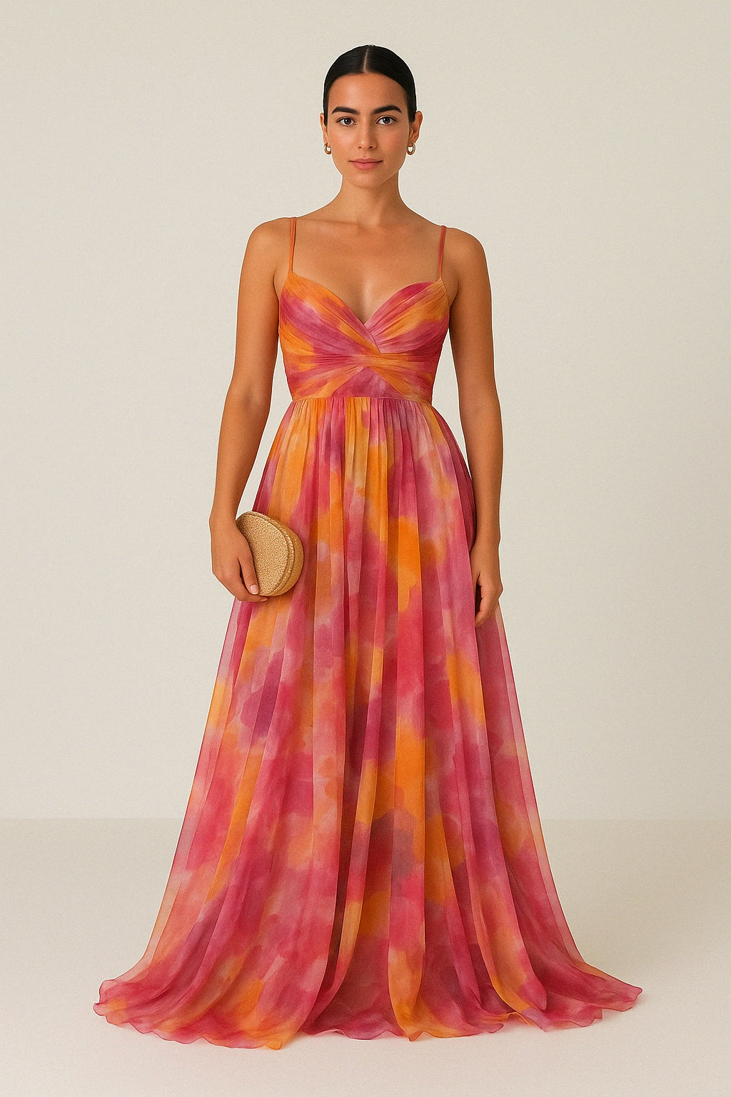 Thaliah™ | Schönes Maxikleid mit Blumendruck