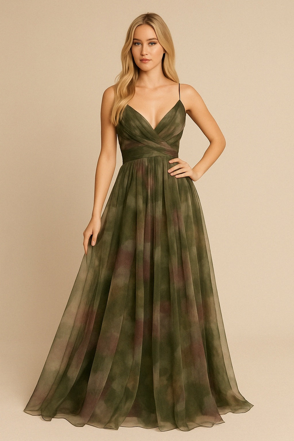 Thaliah™ | Schönes Maxikleid mit Blumendruck
