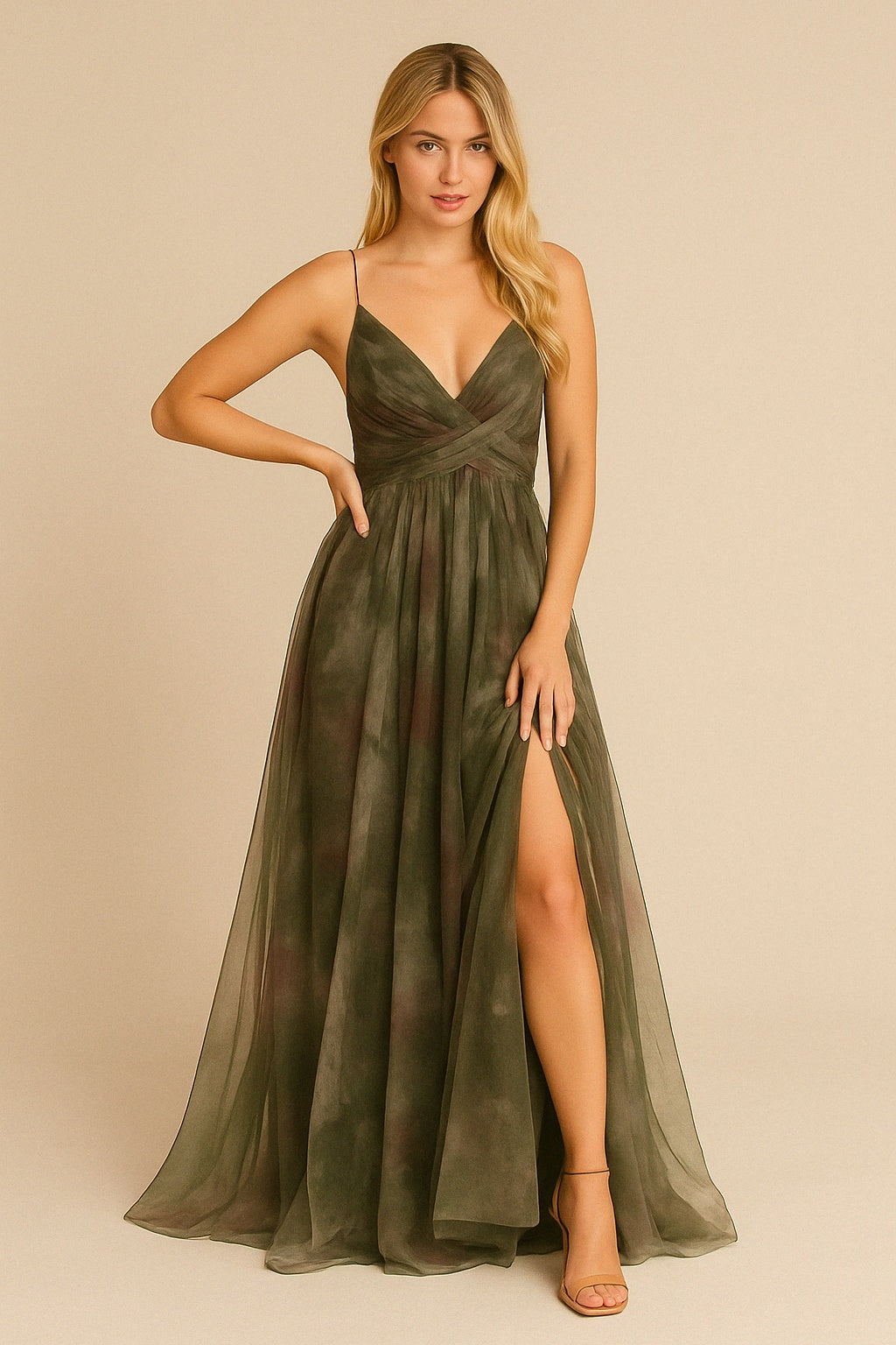 Thaliah™ | Schönes Maxikleid mit Blumendruck