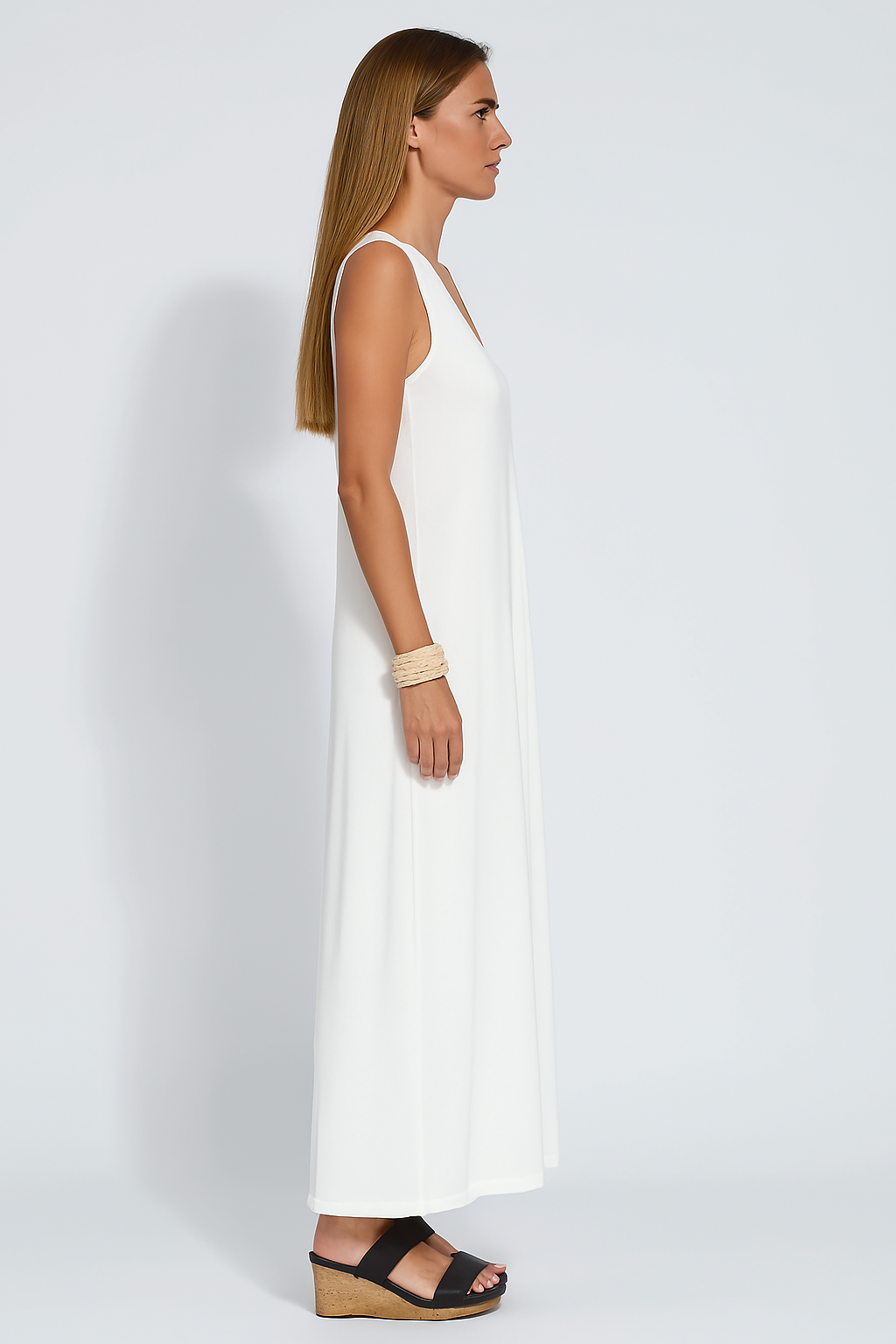 Sevina™ | Elegantes Langes Kleid + Kostenlose Passende Weste