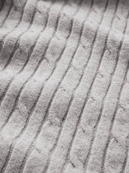 Zera™ | Lounge-Set aus Strickpullover mit Zopfmuster