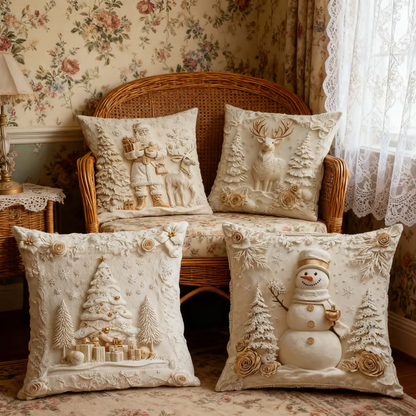 Noelle™ | Weihnachts-Kissenbezug