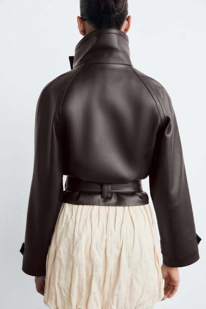 Maria™ | PU-Lederjacke