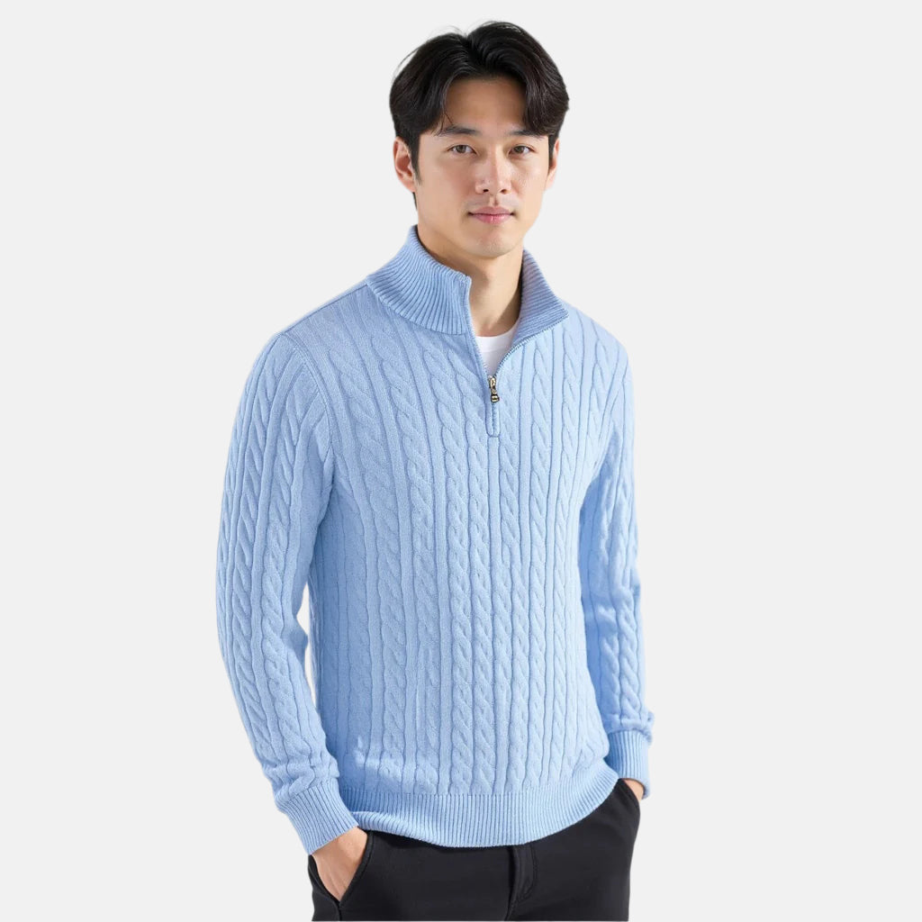 Jason™ | Pullover mit Reißverschlusskabel