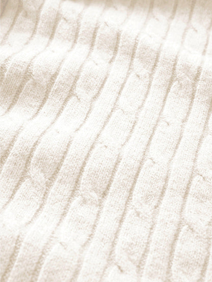 Zera™ | Lounge-Set aus Strickpullover mit Zopfmuster