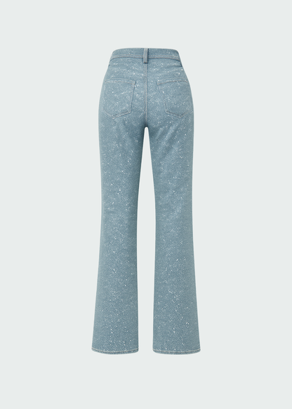 Anna™ | Einfache Jeans mit Kristallen