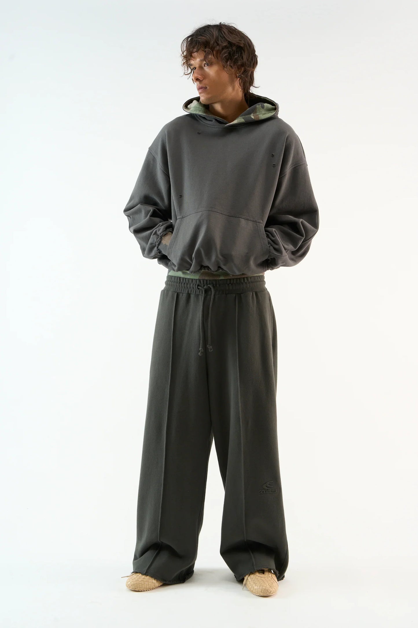 Rawr™ | Oversized Unisex-Hoodie mit Print