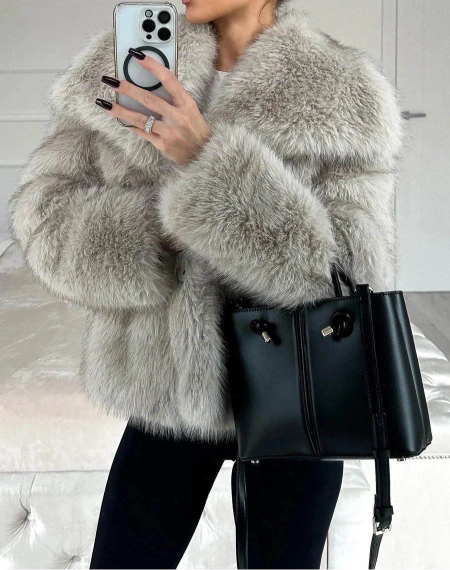 Kenzy™ | Kunstfellmantel