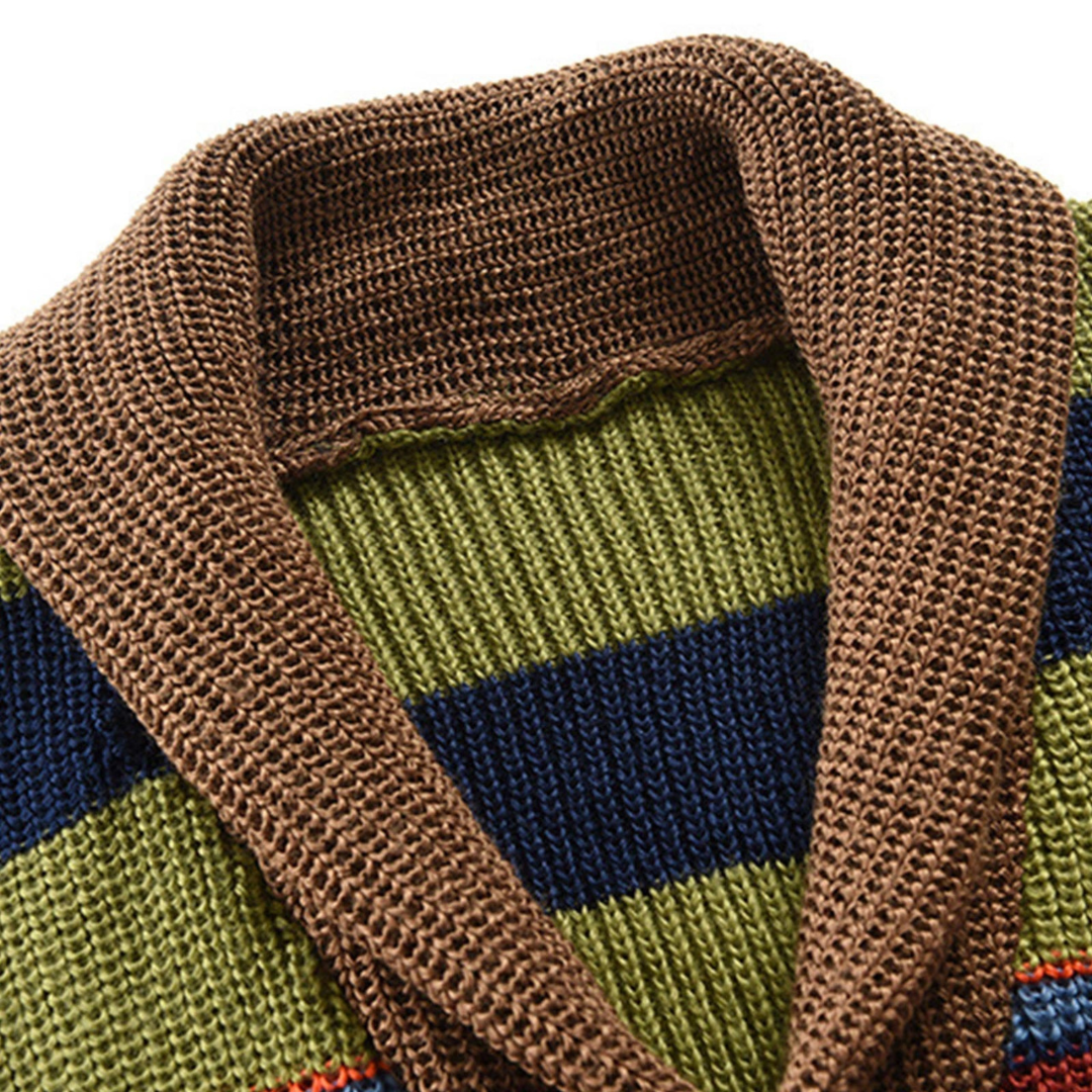 Giorgio™ | Cardigan in lana colorata