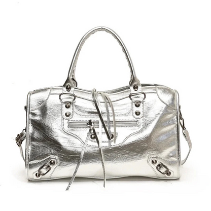 Divina™ | Schwarze Ledertasche