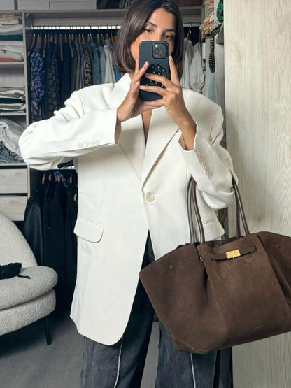 Heather™ | Moderne Damenhandtasche aus Wildleder