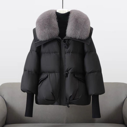 Amy™ | Luxuriöse Puffer-Winterjacke