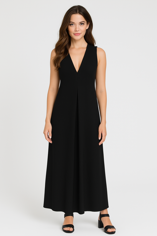 Sevina™ | Elegantes Langes Kleid + Kostenlose Passende Weste