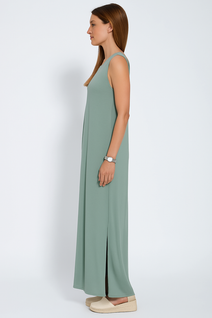 Sevina™ | Elegantes Langes Kleid + Kostenlose Passende Weste