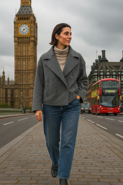 Rohnda™ | Wollmantel