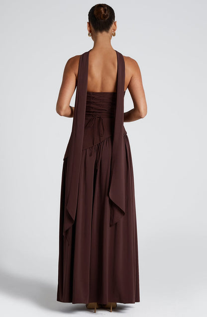 Dunancia™ | Maliyah Trägerloses Maxikleid