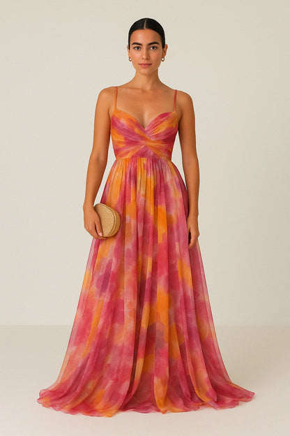 Thaliah™ | Schönes Maxikleid mit Blumendruck